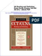 Download ebook Cct Ccna Routing And Switching All In One Exam Guide Exams 100 490 200 301 Pdf full chapter pdf