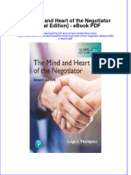 Download ebook The Mind And Heart Of The Negotiator Global Edition Pdf full chapter pdf