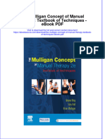 Download ebook The Mulligan Concept Of Manual Therapy Textbook Of Techniques Pdf full chapter pdf