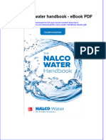 Download ebook The Nalco Water Handbook Pdf full chapter pdf