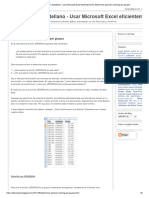 JLD Excel en Castellano - Usar Microsoft Excel Eficientemente - Determinar Posición (Ranking) Por Grupos