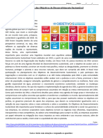 Atividade Agenda 2030