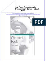 Download ebook Chemical Peels Procedures In Cosmetic Dermatology Series Pdf full chapter pdf