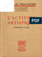 Lactivité Artistique - Philosophie Du Faire 1 (Philippe, Marie-Dominique) (Z-Library)