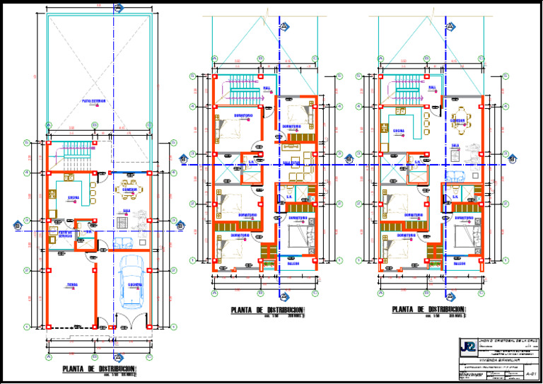 Architectural Distribution Plans for Home | PDF