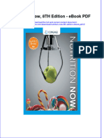 Ebook Nutrition Now 8Th Edition 2 Full Chapter PDF