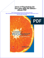 Download ebook The Science Of Psychology An Appreciative View 2020 5Th Edition Pdf full chapter pdf