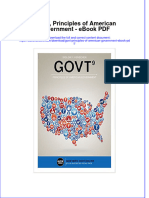 Ebook Govt Principles of American Government PDF Full Chapter PDF