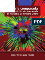 Edgar Velásquez Rivera - Historia Comparada de La Transición A La Democracia en República Dominicana y Haití-Ediciones Ántropos (2021)