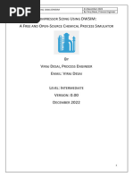 Compressor Sizing Using DWSIM