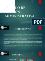 Modelo de Gestión de Administrativa