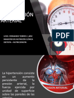 Dietoterapia en Hipertensión Arterial