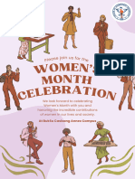 Purple Organic and Illustrated Womens Rights Poster - 20240312 - 112909 - 0000
