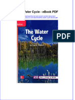 Ebook The Water Cycle PDF Full Chapter PDF