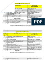Operational Procedure Table - 2024 - 3 Projects - Completed
