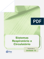 Sistemas Respiratório e Circulatório: Unidade 12