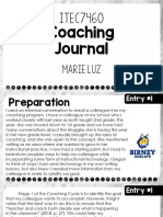coaching journal - luz