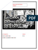 La Gran Deprecion de 1929