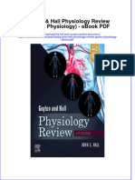 Download ebook Guyton Hall Physiology Review Guyton Physiology Pdf full chapter pdf