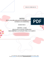 Modul Ajar RPPH KB B 3 4 Tahun Kurikulum Merdeka Smt1