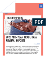 2023 Mid-Year Trade Data Review - Exports Shrimp Insights