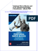 Ebook Hadzics Peripheral Nerve Blocks and Anatomy For Ultrasound Guided Regional Anesthesia PDF Full Chapter PDF