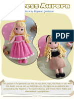 Princess Aurora English Pattern 