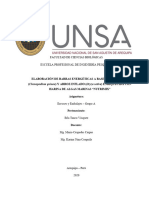 Elaboración de Barras Energéticas A Base de Quinua Pop (Harina de Algas Marinas "Nutrimix" Asignatura