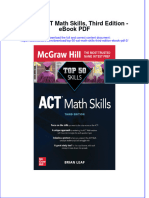 Ebook Top 50 Sat Math Skills Third Edition 2 Full Chapter PDF
