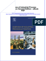 Ebook Overview of Industrial Process Automation Second Edition PDF Full Chapter PDF