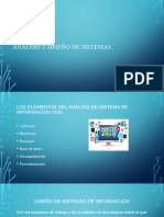 Diapositiva de Analisis y Diseño