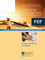 BN Mental Health Care Practicum Handbook 2018