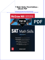 Download ebook Top 50 Sat Math Skills Third Edition Pdf full chapter pdf
