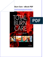 Download ebook Total Burn Care Pdf full chapter pdf