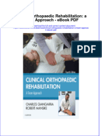 Download ebook Clinical Orthopaedic Rehabilitation A Team Approach Pdf full chapter pdf