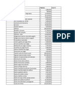 Estructura de Los Estados Financieros en Blanco