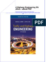 Download ebook Traffic And Highway Engineering 5Th Edition Pdf full chapter pdf