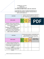 Instrumento de Observación de La Práctica Marco de Excelencia 4a