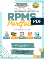 E RPMS Portfolio