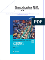 Ebook Pearson Edexcel International Gcse 9 1 Economics Student Book PDF Full Chapter PDF