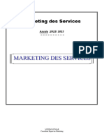 Marketing Des Services