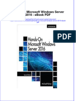 Ebook Hands On Microsoft Windows Server 2016 PDF Full Chapter PDF