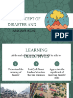 Basic Concept of Disaster and Disaster Risk