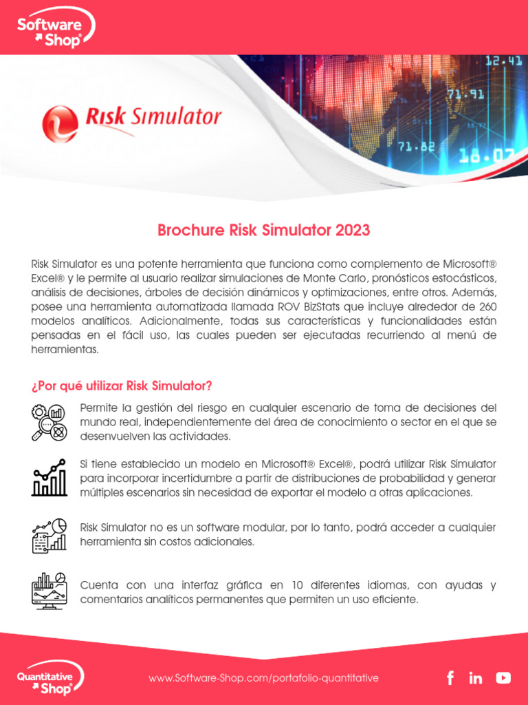 BR Risk Simulator 2023 | PDF | Estadísticas | Simulación