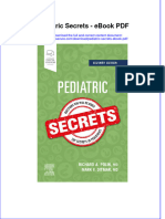 Download ebook Pediatric Secrets Pdf full chapter pdf