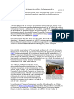 I Simposio Internacional de Orientación Establece El Relanzamiento de La Profesión en Venezuela