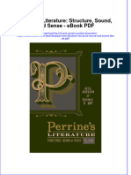 Download ebook Perrines Literature Structure Sound And Sense Pdf full chapter pdf