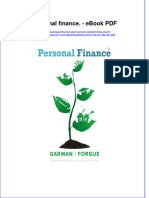 Ebook Personal Finance PDF Full Chapter PDF