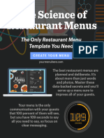 The Only Restaurant Menu Template You Need