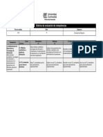 Rúbrica EF - Simulación de Negocios - Administración